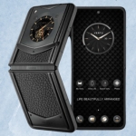 VERTU IRONFLIP JADE BLACK CALF BES FEE